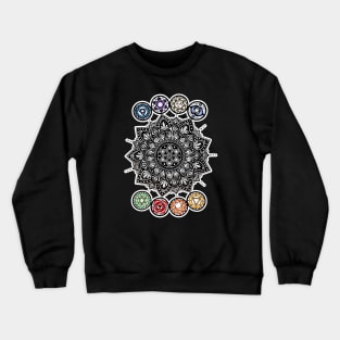 Chakra Center Mandala Crewneck Sweatshirt